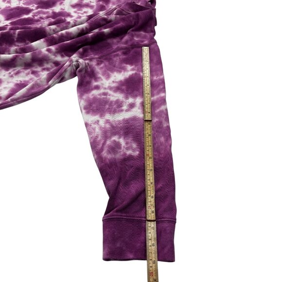 Terra & Sky Womens Purple & White Tie-Dye Sweatshirt 1X (16W-18W) Cotton/Polyest - Picture 12 of 12